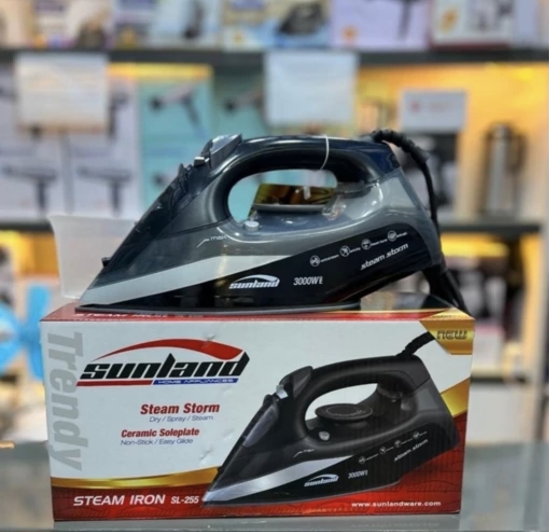 اتو بخار سان لند مدل SL-255 توان 3000 وات با 18 ماه گارانتی شرکتی