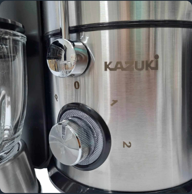 آبمیوه گیری کازوکی 4کاره پایه استیل گلویی استیل مدل k-504GPS کیفیت عالی 800 وات شرکتی و با ضمانت